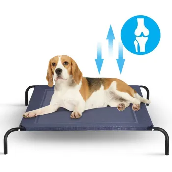 Portable Foldable Trampoline Hammock Mesh Metal Pet Bed