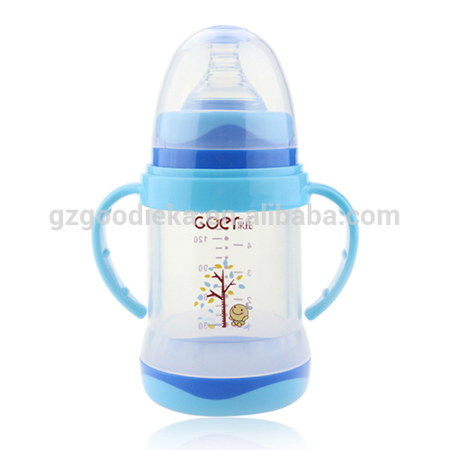 Good ieka Non-broken Wide Neck Glass Baby Bottle