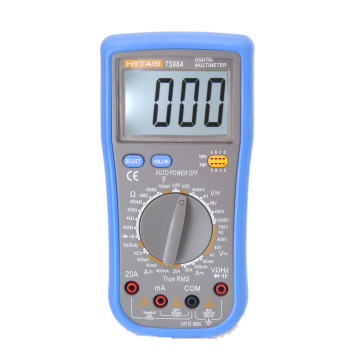 Professionele multimeter van hoge kwaliteit: AC DC Ammeter Voltmeter True RMS Elektrische meter voor weerstandstests