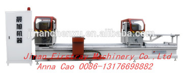 doubhe head cutting solar module frame cutting machinery