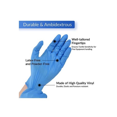 Powder free Nitrile Exam gloves