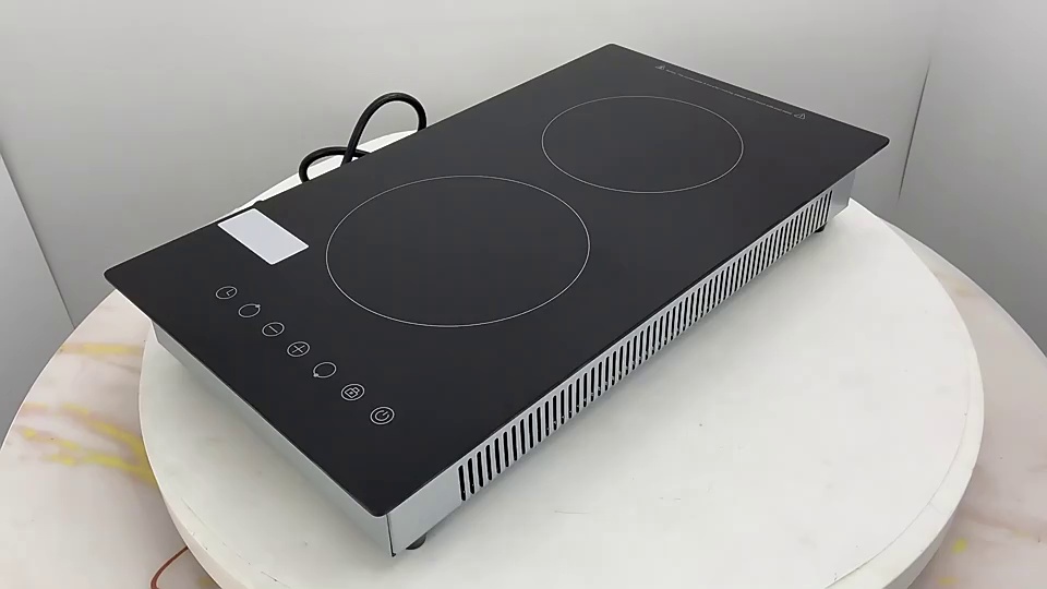 Electric Multi Cooker 2200W+2200W Big Power Fast Heating Double Infrared Burners Countertop