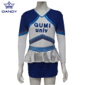 Oanpaste rhinestones Cheerleading Uniformen