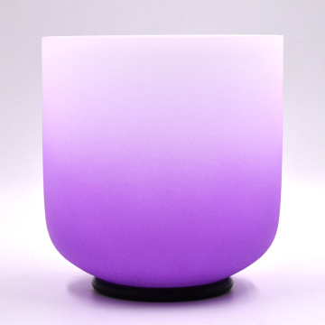 Q&#39;Re Crown Chakra Frosted Singing Bowl