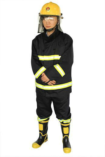Fireman garment with CE certification