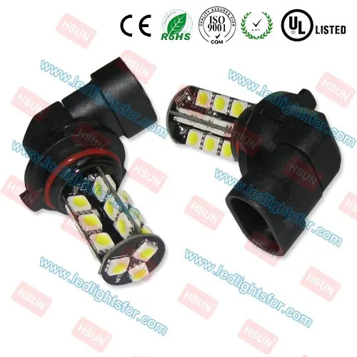 LED canbus light H10 led bulb 27 LED SMD5050 lights for cars