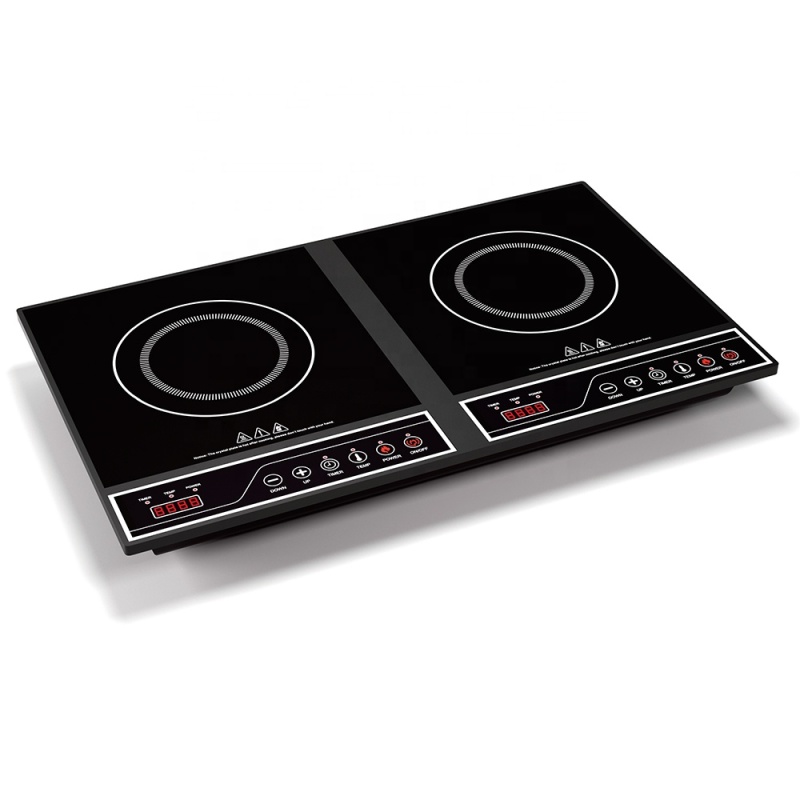 Custom Design Factory Price 3500W High-power BBQ Energy Saving Double Electric Induction&Infrared Cooker