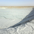 ผ้าโพลีเอสเตอร์ Geotextile Nonwoven Road Construction