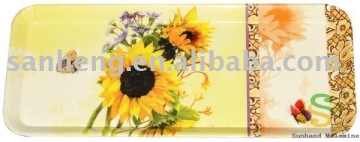12"rectangle melamine plate