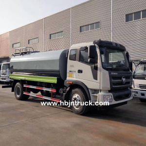 Foton 15000 litros de acero inoxidable camión cisterna de agua