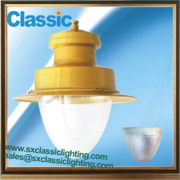 aluminum house & toughened outdoor garden and spike lights