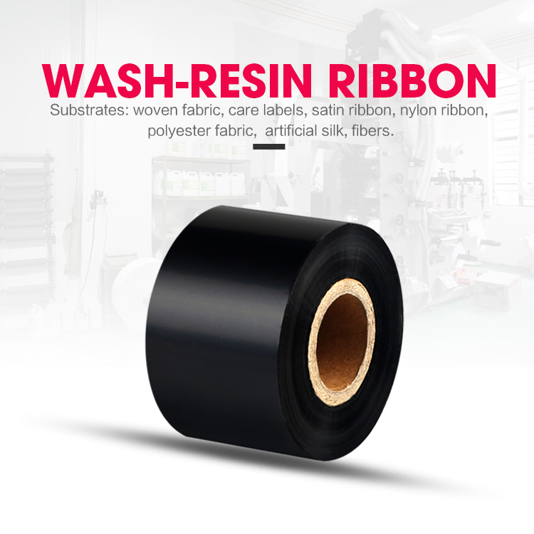 washable resin ribbon