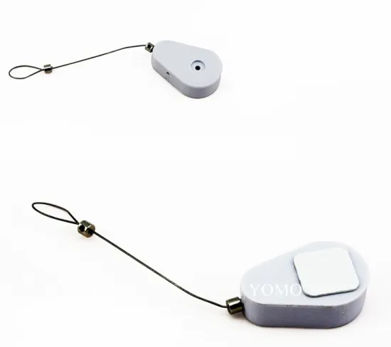 Lariat connector use for anti-theft recoiler