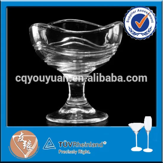 230ml custom icecream glass cup in factory price