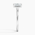 Asscher Cut E VVS2 Lab 다이아몬드 링
