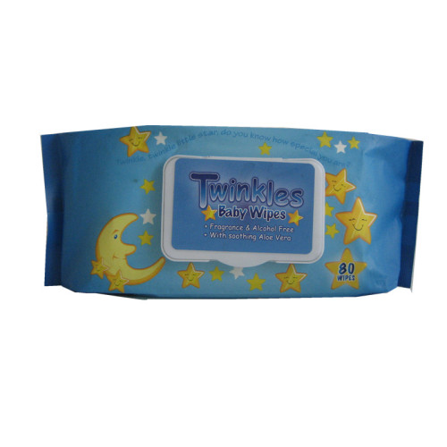 Brand OEM bébé lingettes humides individuellement