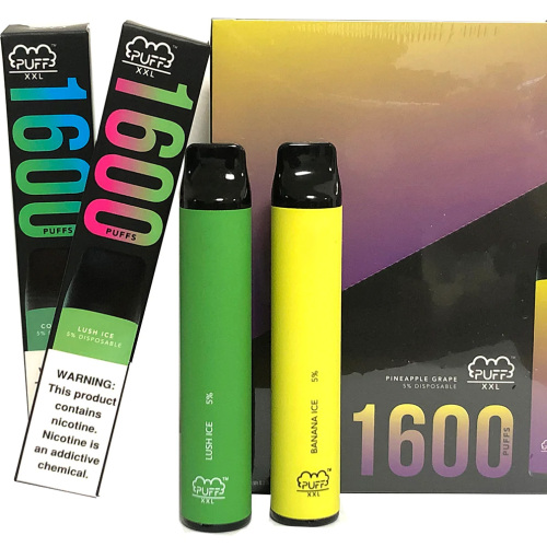 Puff xxl 1600 puffs with fruit flavors
