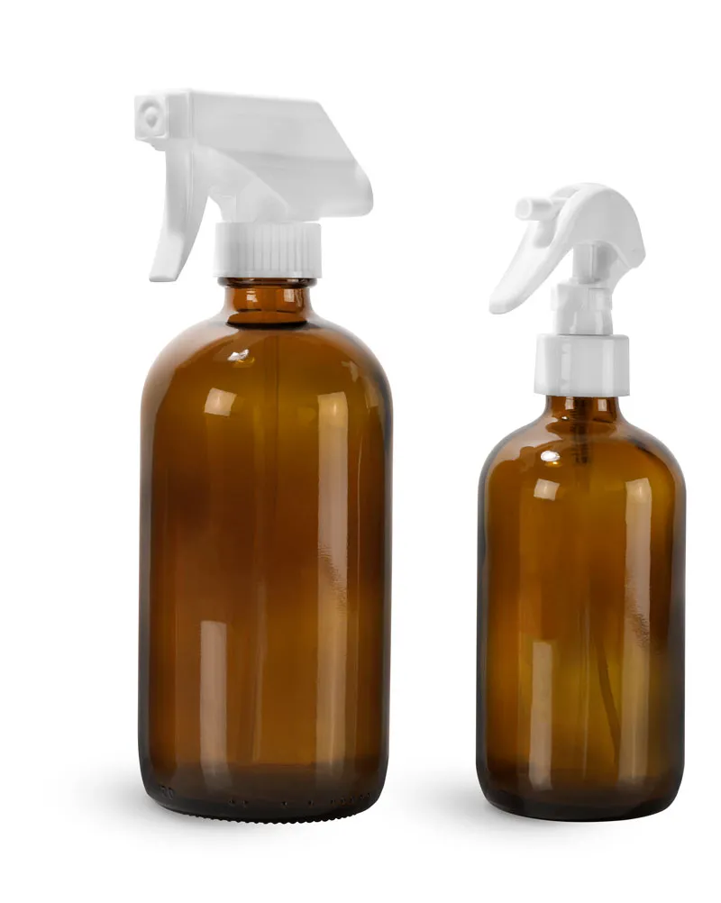 Glass Bottle With Trigger Sprayers