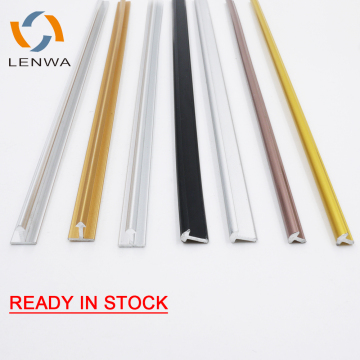 LENWA Ready in Stock Aluminum T Profile for Home Decoration - Small Order Quantity Available