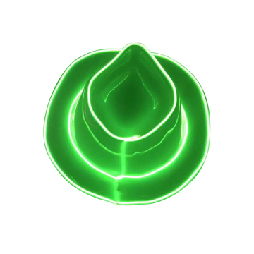 Caps Bucket LED Multi Warna - El Wire Light Up Truck Hat untuk Persediaan Pesta