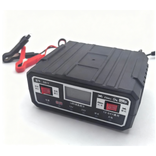 Pengisi Daya Baterai Asam Timbal Universal 12V 24V yang Dapat Disesuaikan untuk Mobil Sepeda Motor