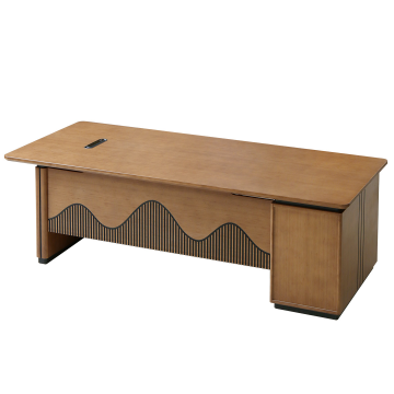 High-end Large Flat Bamboo Desk