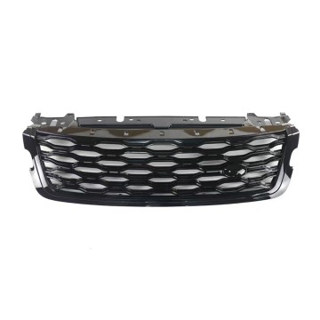 Hot Selling Abs Grille สำหรับ Land Rover Range Rover Velar 2017-2022 - ชิ้นส่วนรถสีดำสดใสสไตล์ SVA