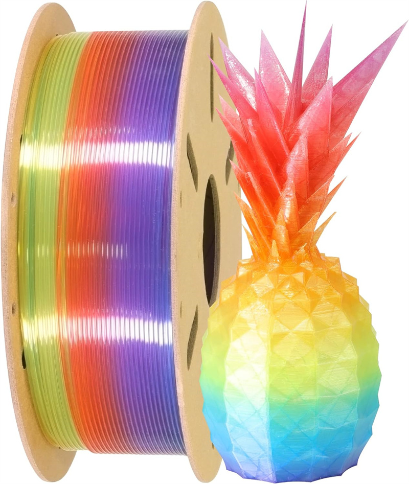 Transparent Multicolor PLA Filament 1.75mm