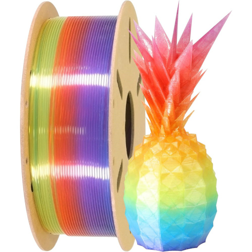 Transparent Multicolor PLA Filament 1.75mm