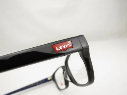 Lady's / Men's Plastic Levis Eyeglass Frames Levis Ls96032 54-16-145 C02 Blk-a