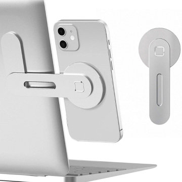 Magnetic Folding Phone Holder for Laptop Screen and Desktop PC