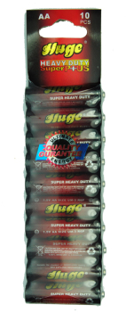 Heavy Duty Size AA R6 1.5V Um-3 Zinc Carbon Battery China Manufacturers