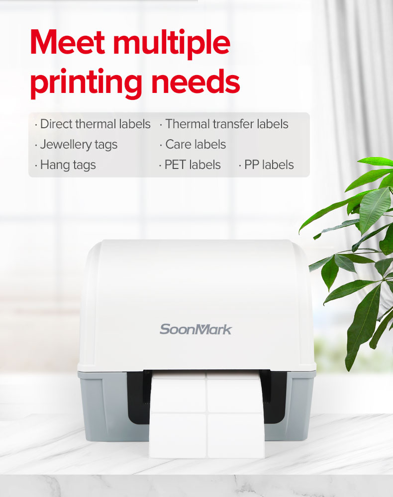 300dpi thermal barcode label printer