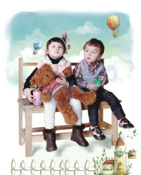 2012 New design winter kids boots for girls PB-6072BR