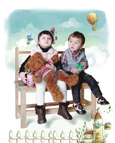 2012 New design winter kids boots for girls PB-6072BR