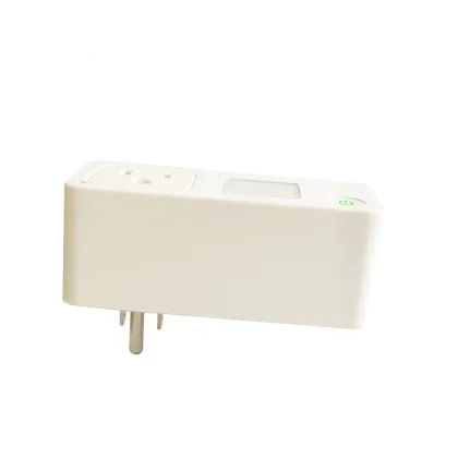 Adjustable LED Night Light with Light Sensor Power Metering Smart Plug