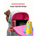 TPU Laser Schoolbag Transparent Symphony Backpack Large-capacity Cartoon Sequins Children's Leisure Schoolbag