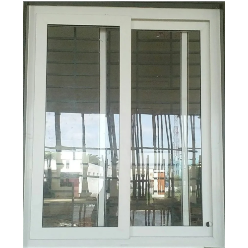 North American Latest Design Grill PVC Sliding Window