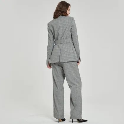 New Design Women's Fashion Casual Blazer Work Suit