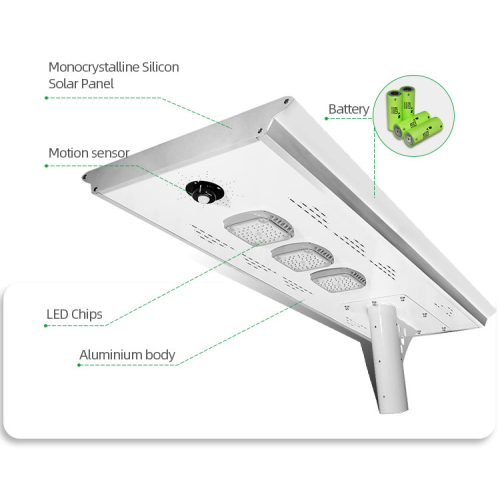 Cost-effective Efficient 80W 100W Solar Street Light