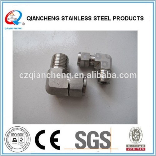 Ss Union Elbow Compression Fittings For Copper Pipe, High Quality Ss
