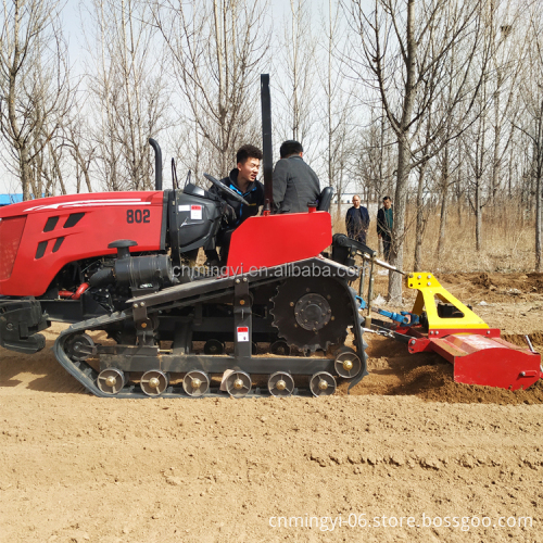 Factory-Price 80HP Farm Tractor: Used Small Agricultural Crawler Mini Tractor for Sale
