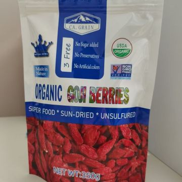 Natural Dried Goji Berries Superfood Snack