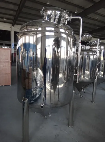Stainless Steel 500 Gallon Glycol Jacket Conical Beer Equipment