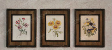 American country style vintage cheap wall solid wood beautiful plaque