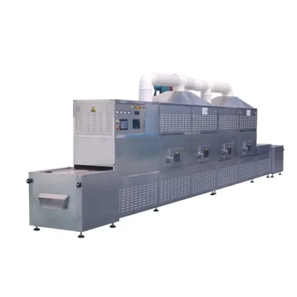 BRAVO Custom SUS304 316 Drying Salt Tunnel Microwave Sterilizer Machine