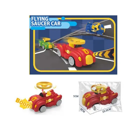 Race & Crash Ejection Flying Saucer Car Toy for Kids: The Ultimate Dollar Fun Plaything