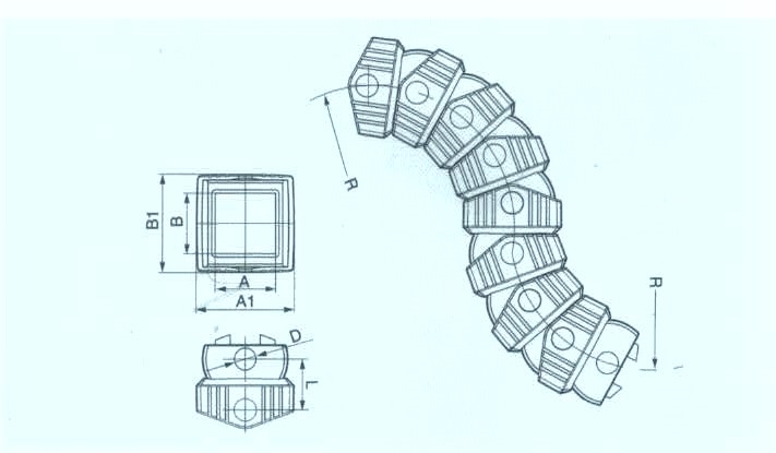 plastic drag chain