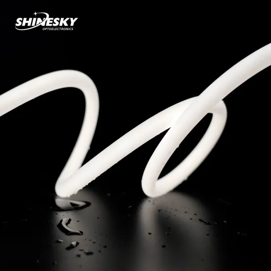 SHINESKY Led Neon Flexible R13 360 Degree DC24V Silicone Strip Light