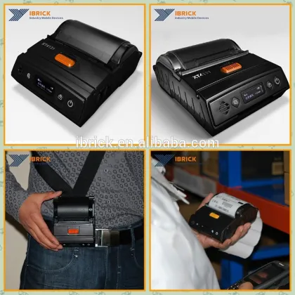 80mm mobile handheld label printer logistics thermal receipt labels printer